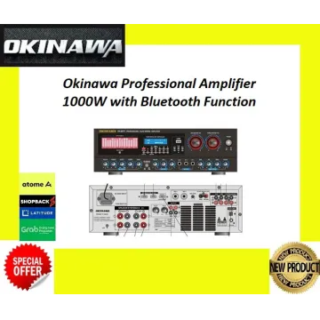 Okinawa 1000W Professional Amplifier