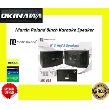 Martin Roland MK838 8inch Karaoke Speaker